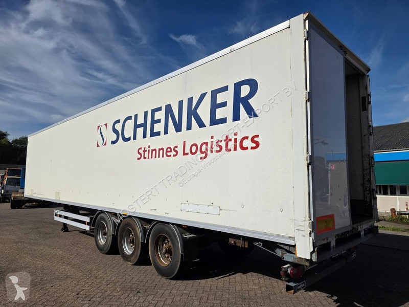 Oplegger Van Hool BPW - Drum 3-axle closed box...