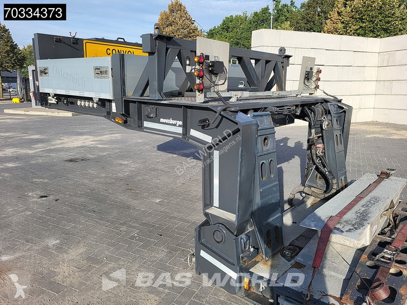 Meusburger MTS-3 3 axles Gooseneck Extendable...