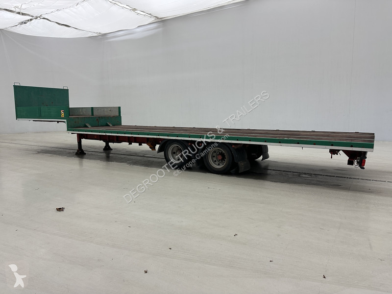 Van Hool low loader semi-trailer