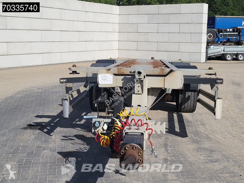 Lecitrailer R2EC BDF 20ft SAF semi-trailer