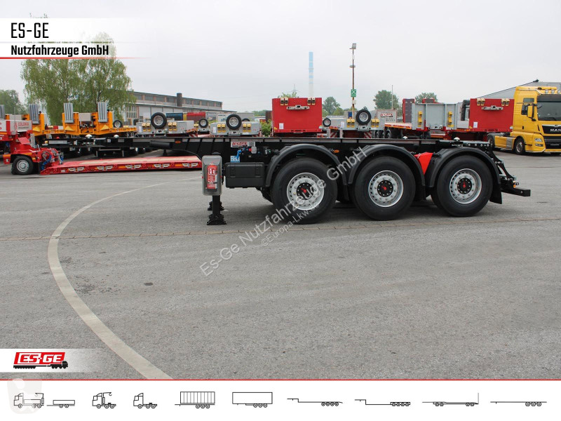 Kögel PORT 20 TANKPLEX Containerchassis...