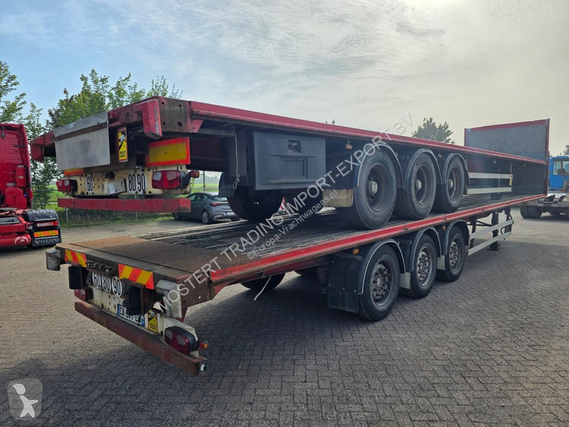Fruehauf SMB - DISC 3-axle flatbed semi-trailer...