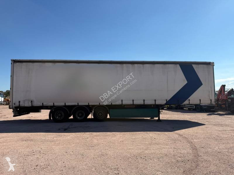 Fruehauf 3 essieux bâchée semi-trailer