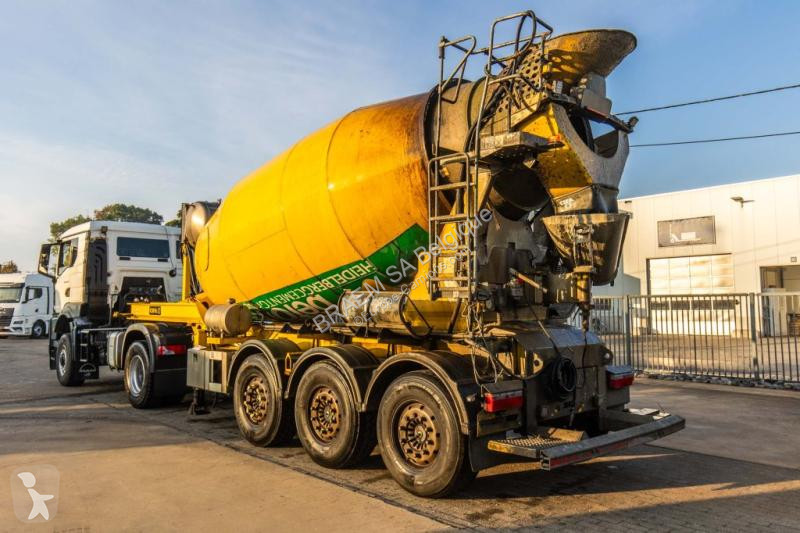MOL  BETONMIXER 12M3 semi-trailer