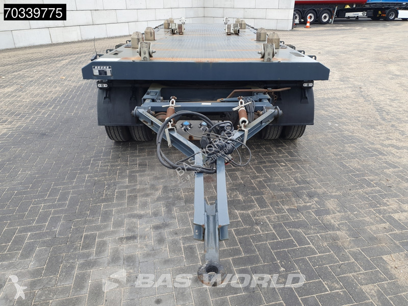 Félpótkocsi  BMA 27/12 Open Lift+Steering Axle SAF