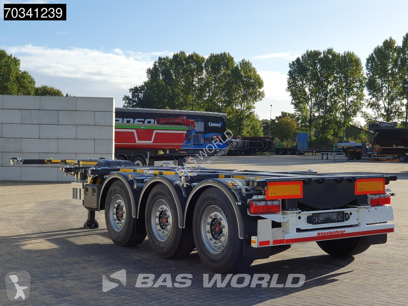 Kässbohrer XS 3 axles NEW Multi 45'ft Lift Axle...