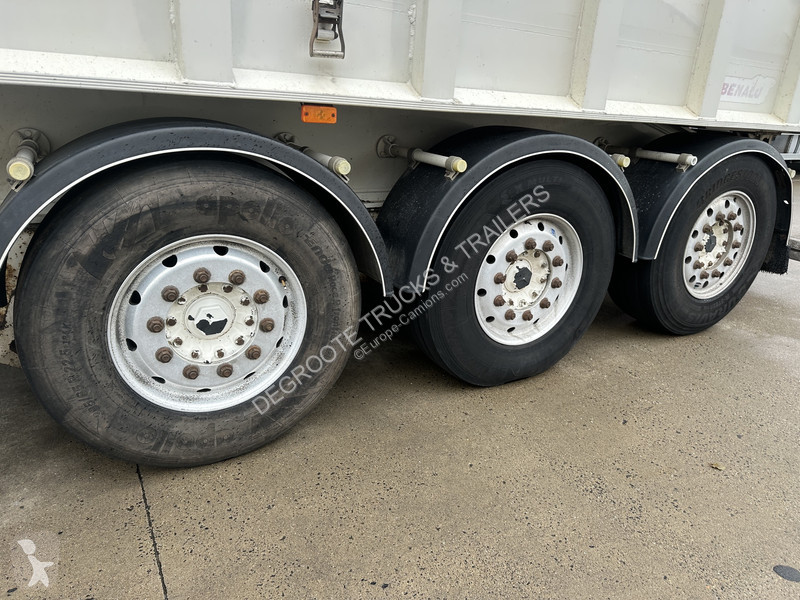 Benalu 50 cub in alu semi-trailer