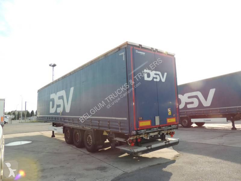 Krone hayon retractable semi-trailer