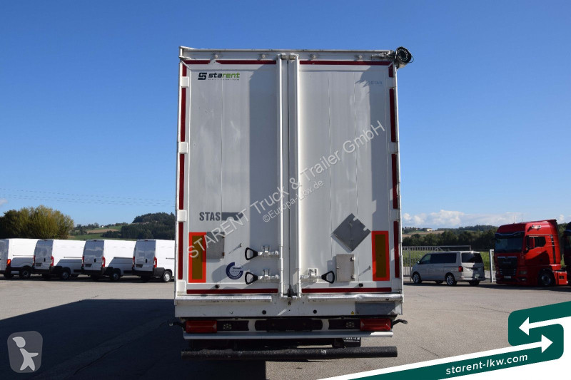 نصف مقطورة Stas 10mm 91m³ 2 x Liftachsen SAF...
