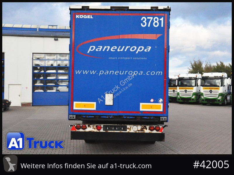 Félpótkocsi Kögel S 24 Tautliner, Code XL, BPW,...