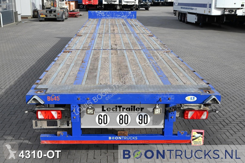 Oplegger Lecitrailer 3E20 FLATBED | HARDWOOD...