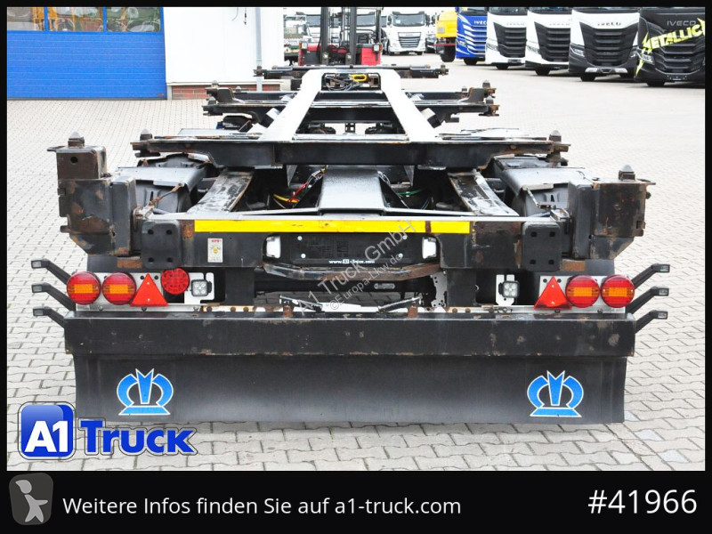 Oplegger Krone eLTU6,  Schlitten, Front und...