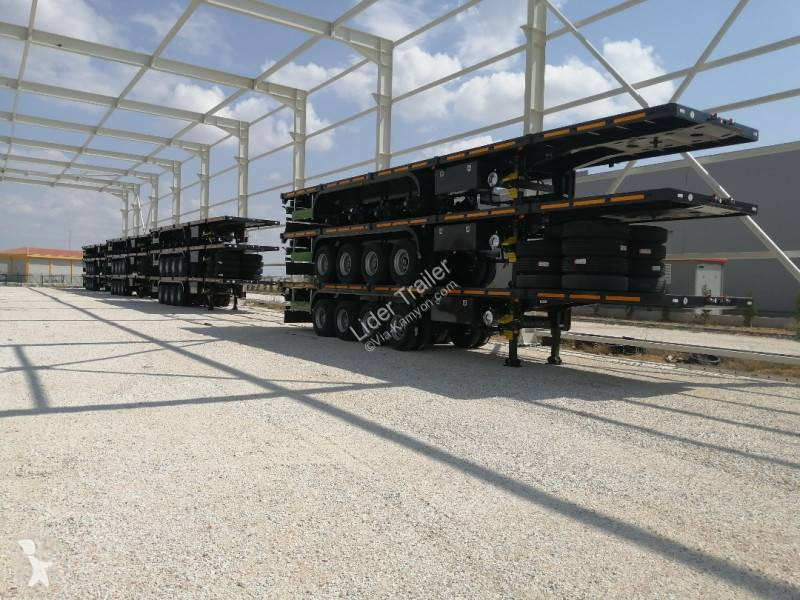 Oplegger Lider Flatbed ( 2 Axles + 1 Tandem )...