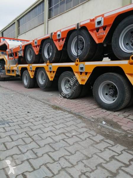 Semitrailer Lider Lowbed Prolongable ( 5 Axles...