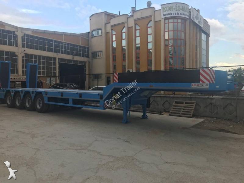 نصف مقطورة Donat 4 Axle Lowbed