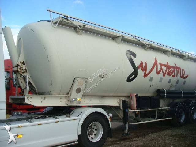 Semitrailer Spitzer CITERNE PULVE 58M3 38T...