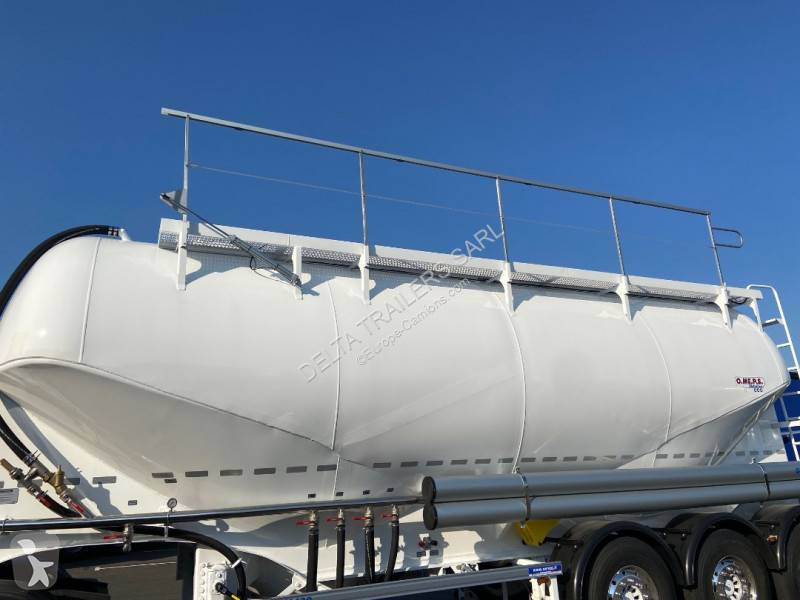 Semitrailer Omeps 39m3 plate Dispo octobre 2022