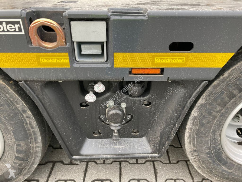 Semitrailer Goldhofer 4-Achs-Tele-Semi mit...