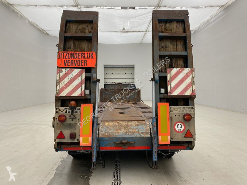 Semiremorca Gheysen & Verpoort Low bed trailer