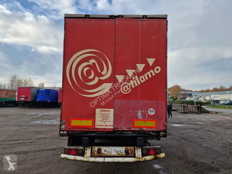 Semitrailer Krone 27 EL / HUBDACH / TOIT LEVANT...
