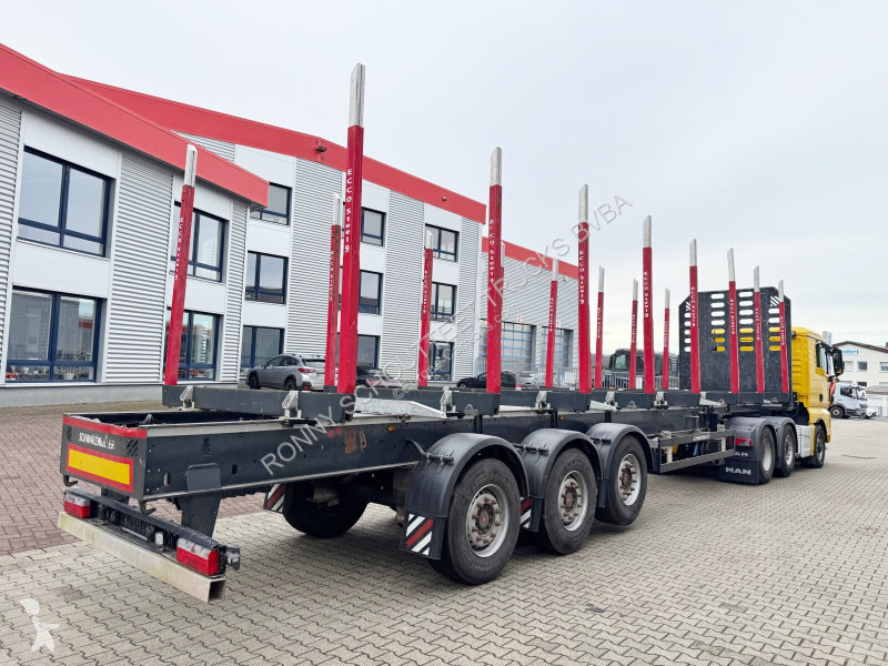Semitrailer Schwarzmüller 3-Achs Holzauflieger...