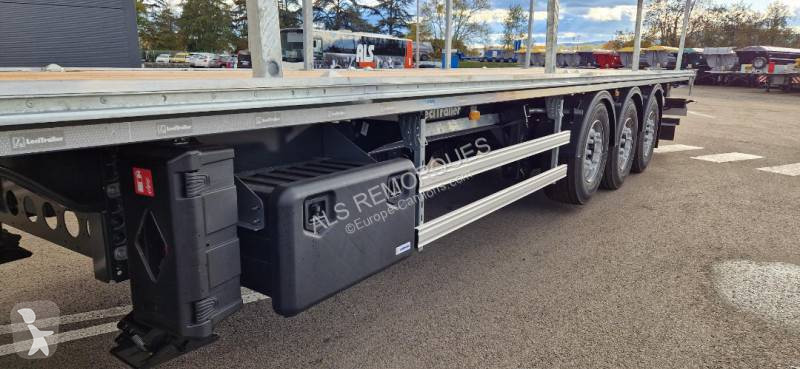 Oplegger Lecitrailer PLATEAU OPEN BOX & PORTE...