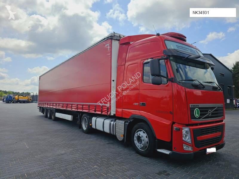 Semitrailer Krone CURTAIN MEGA RAISED ROOF 2011