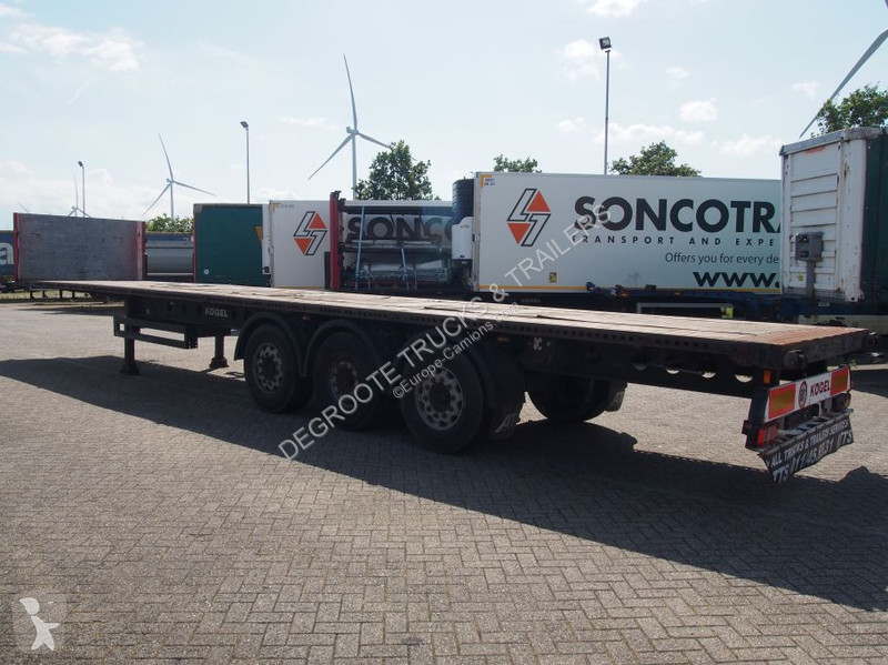 Semitrailer Kögel Plateau coil