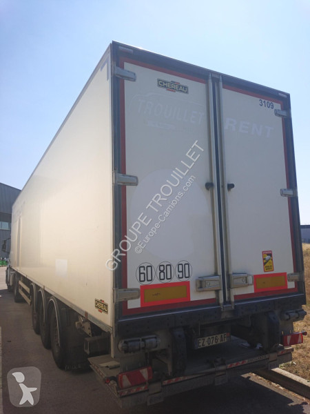 نصف مقطورة Trouillet 38 TONNES HAYON CAISSE...