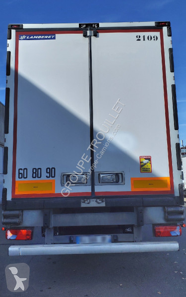 Semitrailer Trouillet FRIGO 38 TONNES CAISSE...