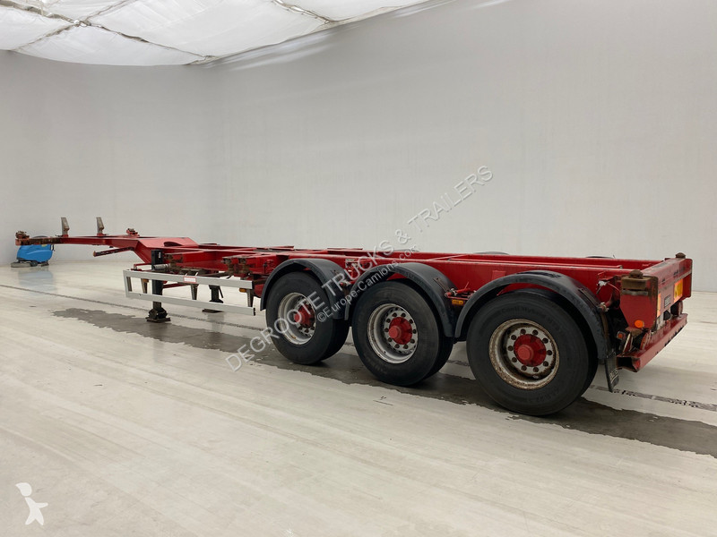 Semitrailer Renders Skelet 20-30-40 ft