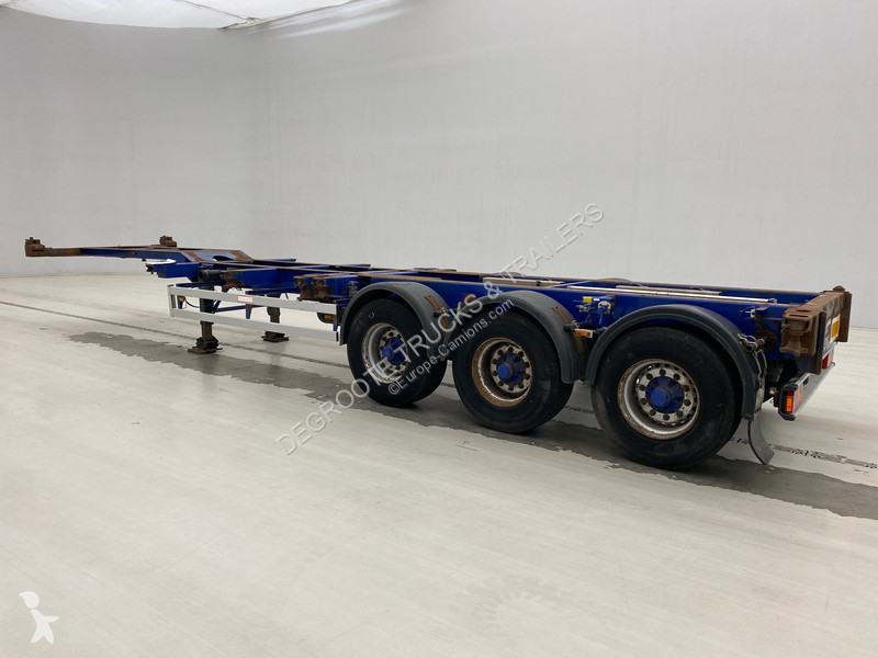 Semitrailer Renders Skelet 20-30-40 ft
