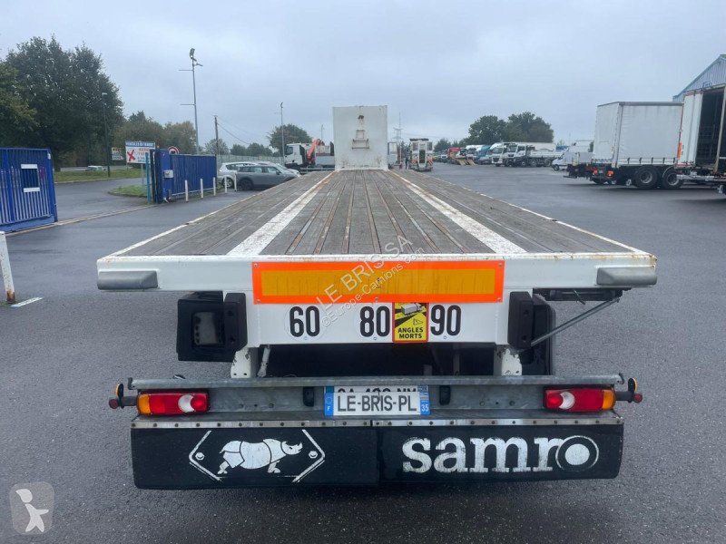 Semi remorque Samro PLATEAU 3 essieux ST39MH