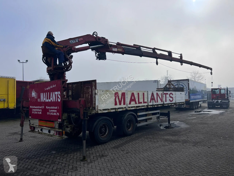 Oplegger ATM 2 AS + HIAB 300-4 + WINCH