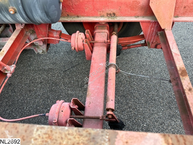 Oplegger Fruehauf Container 20 FT, Steel...