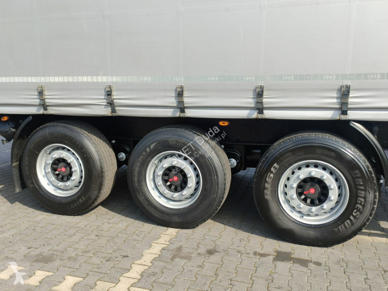 Semitrailer Kögel Coil mulda 3 Osie SAF Dach i...