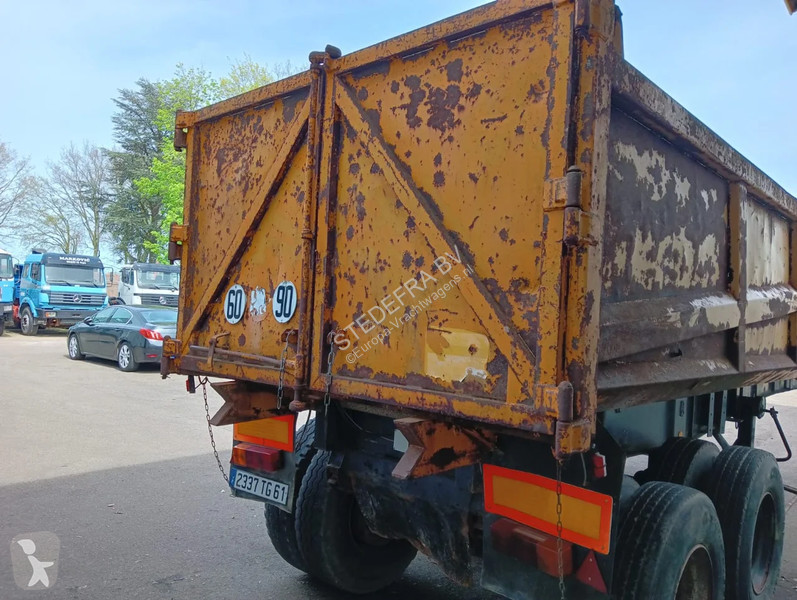 Oplegger Fruehauf 2 Axle Steel Tipper, 8 tyres...