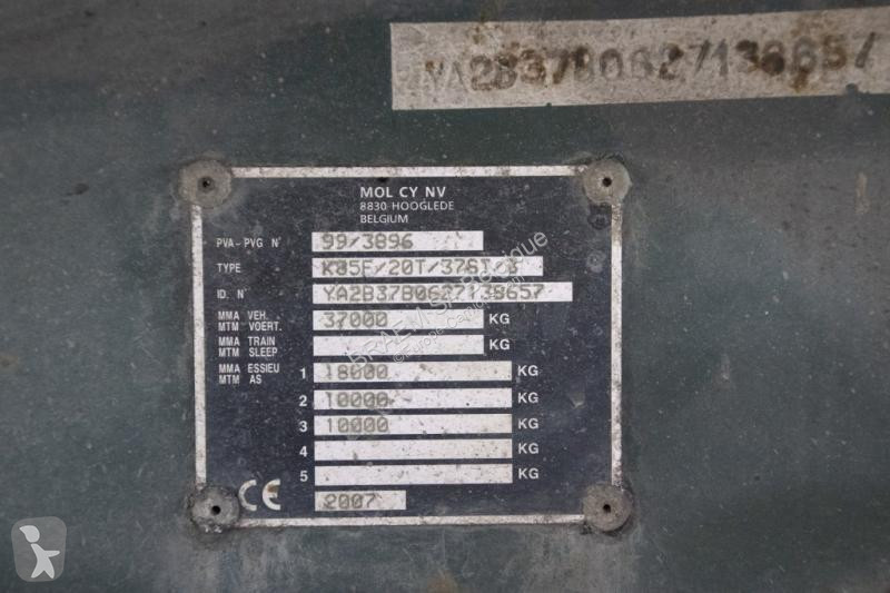 Semiremorca MOL  K85F/20T/37ST- HYDR. DOOR