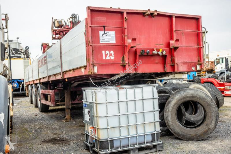 Semiremorca KWB  KRAAN/CRANE/GRUE/KRAN - KENNIS...
