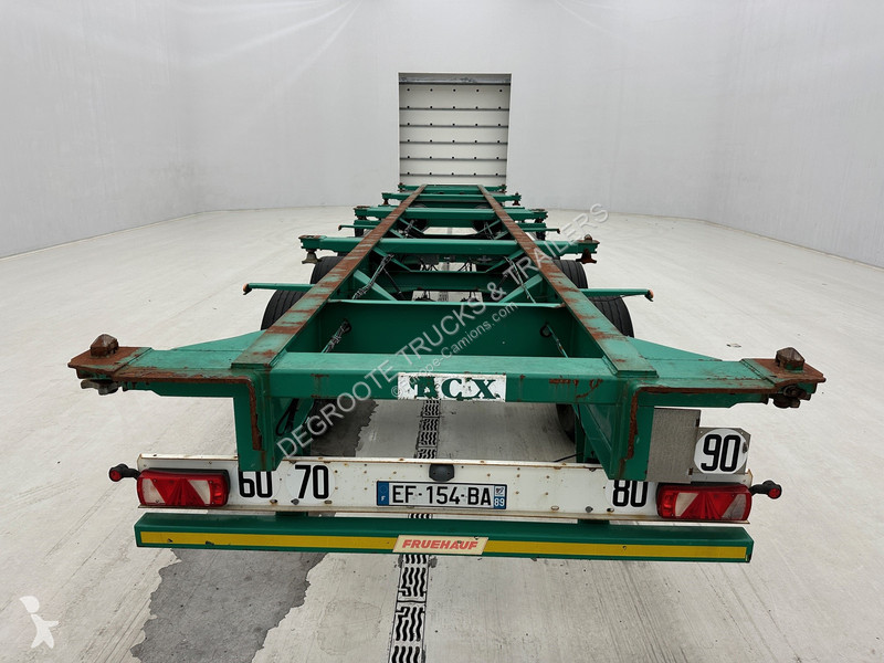 Semitrailer Fruehauf Skelet 2 x 20-40 ft
