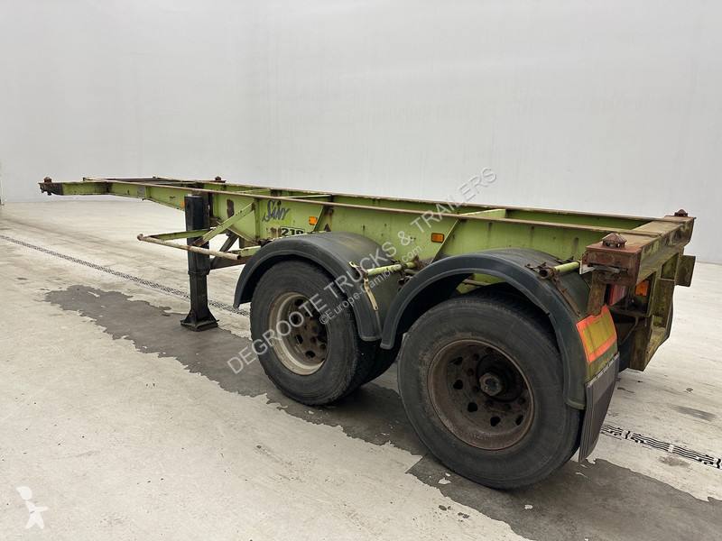 Oplegger Van Hool Skelet 20 ft