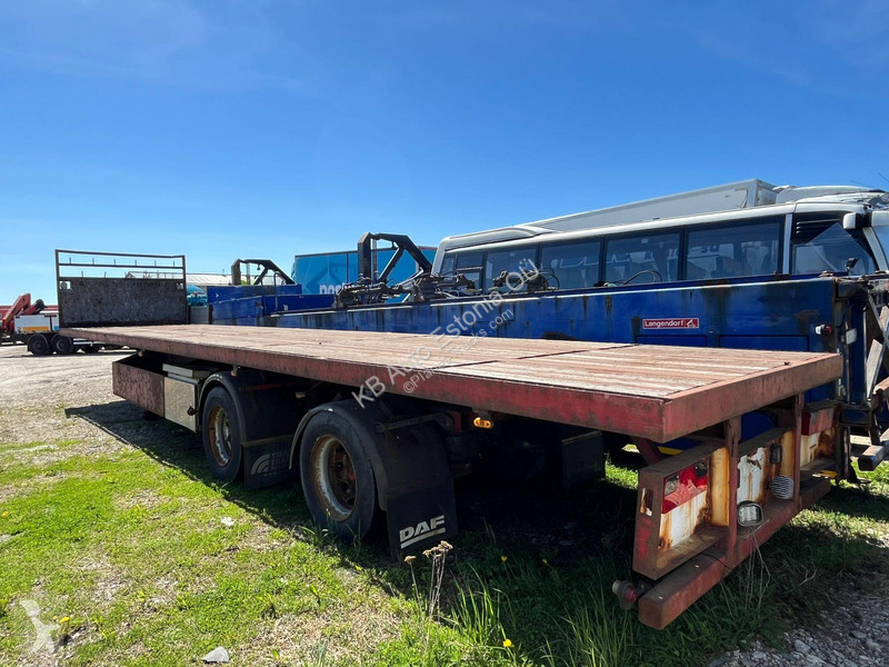 Semitrailer HRD SKFG2Z PLATFORM L=12800 mm