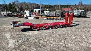 Semirimorchio Mega 4 axle low floor 18.600 m....