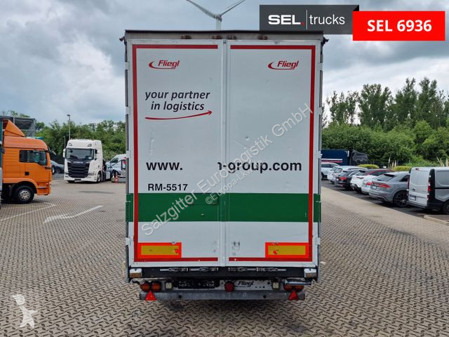 Semitrailer Fliegl SZS01 / Hubdach / Jumbo