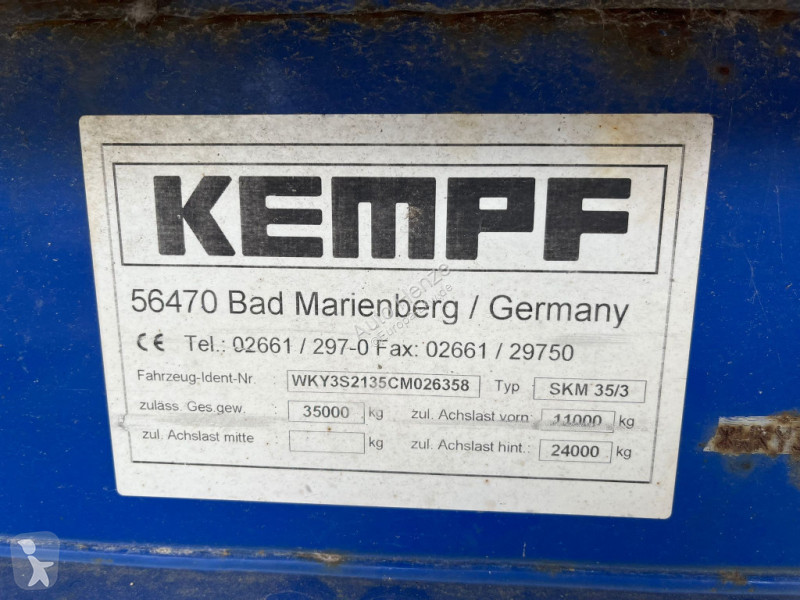Semiremorca Kempf Hinterkippmulde SKM 35 3...