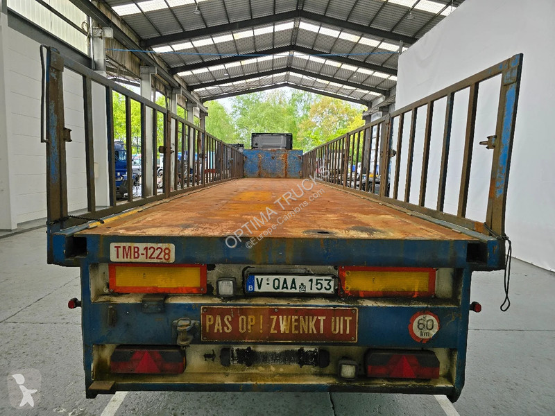 Semitrailer Pacton TPD 342 / 2x STUURAS