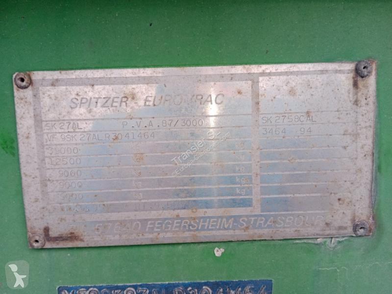 Semirimorchio Spitzer  SK 2763CAL