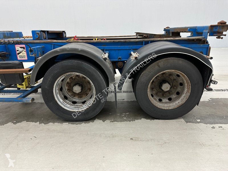 Semiremorca Asca Bi-train skelet 20 ft