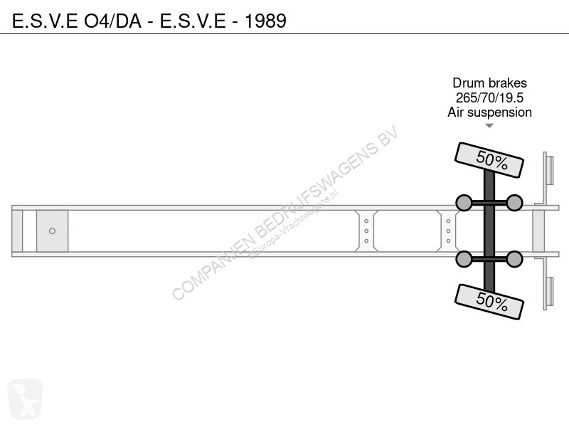 Oplegger  O4/DA - E.S.V.E - 1989