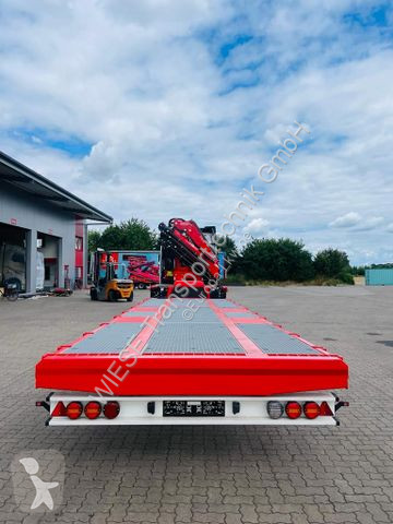 Oplegger Wiese Wiese Stufensattel Tieflader mit...